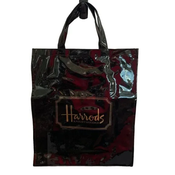 Harrods Bags Harrods Knightbridge Pvc Reusable Tote Shopping